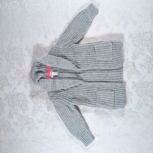 Cat & Jack Sparkly Grey Cardigan
